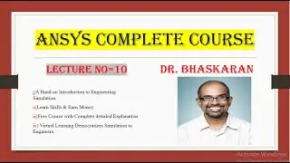 Lecture 10 / Descretization / Ansys course  / A hand on introduction to Engineering Simulation