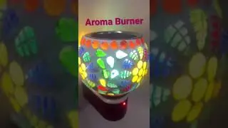 Platinum Aroma Burner with Night Lamp #shorts