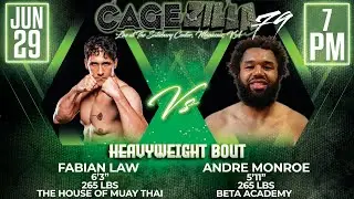 CageZilla 79 - Fabian Law vs Andre Monroe