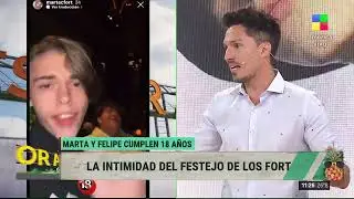 Marta y Felipe Fort festejan su cumpleaños en Estados Unidos tras la muerte de Gustavo Martínez