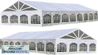 DELTA 40'x20' PVC Marquee Fire Retardant Party Tent Wedding TentHeavy Duty Upgraded Review
