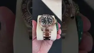 Rolex Gmt-Master II Rose RootBeer #126715CHNR