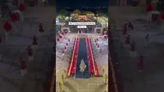 Royal Entry For Bride| #shorts #youtubeshorts #instareels #royalentry #brideentry