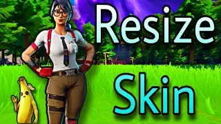 Fortnite | How To Resize Your Skin Chapter 2 Season 7