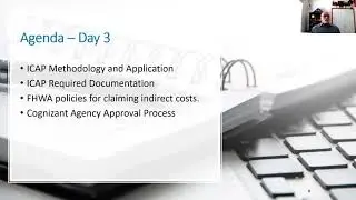 Day 1: Indirect Cost Rate Plan Development and Review