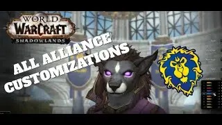 Alliance Races Shadowlands Customization