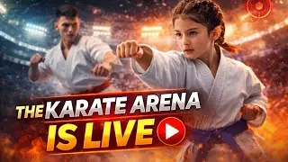 The Karate Arena is live
