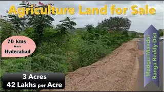 Open Agriculture Farm Land for Sale at Madgul Mandal # P27 || Irwin Road || Ranga Reddy Dist ||