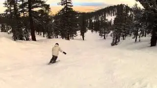 Whitecrane Taichi Skiing/Flatboarding: cruising Bonanza Bowl