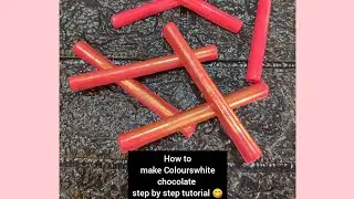 How to color white chocolate without oil based colors I How to make Colored chocolates I Roya cake