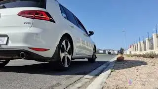MK7 GTI Exhaust | Muffler Delete Cold Start