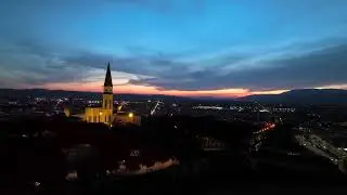Drone Arezzo &ndash; Tramonto mozzafiato sul centro storico | Riprese aeree 4K by Click and Fly
