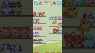 Cat Sort Puzzle 13 - Gameplay Walkthrough (iOS & Android) #shorts