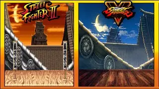 Evolution Of Ryu Theme Stage Suzaku Castle (1991- 2020)