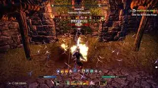 Stamina DK - DPS Test [44K+ DPS] SELF-BUFFED | CWC | PS4 | DragooX