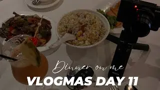 VLOGMAS DAY 11 🎄| TREATING MY FAMILY TO DINNER AT YI-BAN CHINESE RESTAURANT 🍴✨ | ZOE LDN