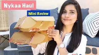Nykaa Haul | Fab India products review | Lakm&eacute; & Maybelline Lipsticks | Sana K