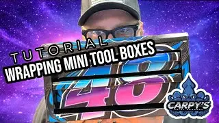 Wrapping a US General Mini Tool Box (tutorial)