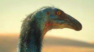 Prehistoric Planet Ice Age [2025] - Male Moa (Dinornis, Blue) Screen Time Part 1