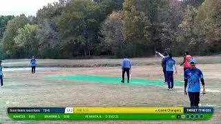 Game Changers vs Sunrisers warriors | MML-TennisBall-T15(Semi Final) | Live - Collierville Johnsons