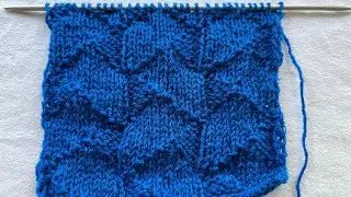 Very Simple And Pretty Shadow Knitting Pattern For All Projects | Grany&rsquo;s Ashiana 