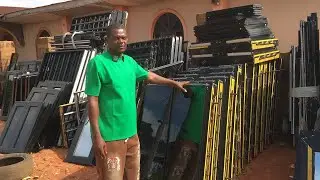 Price Of Casement Windows, Frameless Windows, Sliding Windows, Toilets Doors In Benin City, Nigeria.