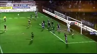 Espectacular gol de volea de Sa&uacute;l Berj&oacute;n (2-2) SD Eibar - Levante UD