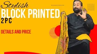 Block Printed 2Pc | Details and Price | #trending #pakistan #clothing #onlineshopping