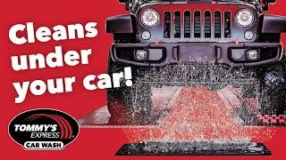 Underbody Flush at Tommy's Express