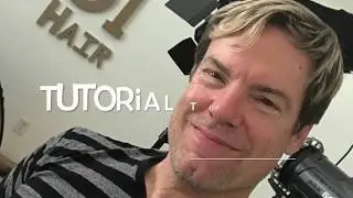 how to tutorial create Charcoal lowlights on grey hair
