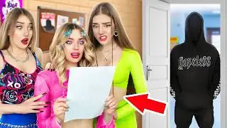 A Rainha da Escola É Perseguida! Um Admirador Secreto Está Me Vigiando