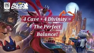 Dragonest Auto Chess | 4 Cave 4 Divinity 3 Mages 2 Spirits Checkmate