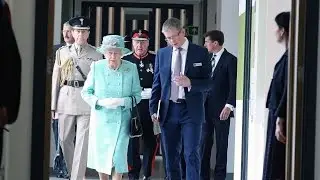 Her Majesty The Queen opens Cardiff's Brain Imaging Centre