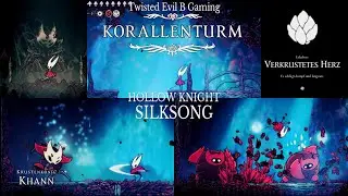 HOLLOW KNIGHT SILKSONG - KORALLENTURM - KHAN BOSSFIGHT & VERKRUSTETES HERZ ERHALTEN - AKT 3 [DE/GER]