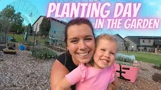 Planting DAY in the Garden // The Yoder Homestead