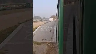101up Subak Raftar reaching Wazirabad Junction|New CRRC Coach in Railcar