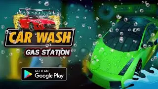 Smart Car Wash Service: Gas station ⛽️ Car Paint Shop 🎨 | 🚘🏎| Android Gameplay | (Android, ios)