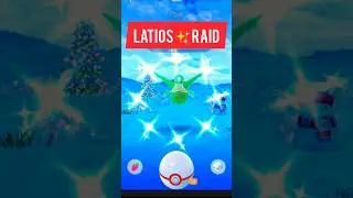 Shiny Latios✨Raid #pokemongo #pokemongoraid #latiosraid #shinypokemon #pokemongoshorts