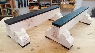 Making Japanese Low Sawhorses out of Scrap