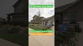 Low Monthly Payments/$8,000 Buyer Assistance For Closings Costs /25 Minutes Dallas #newhome #casa