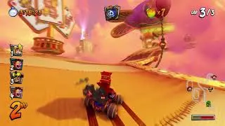 Crash Team Racing - Nitro Fueled (Online) TNT Glitch/Bug STUCK ON HEAD
