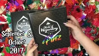 Сентябрь и октябрь 2017 г. Распаковка PINZ для World of Wizardry Geek Gear