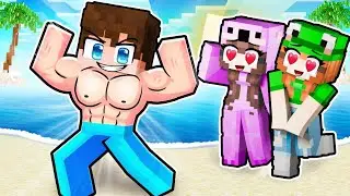SVE DEVOJKE SU SE ZALJUBILE U MENE NA PLAŽI U MINECRAFTU!