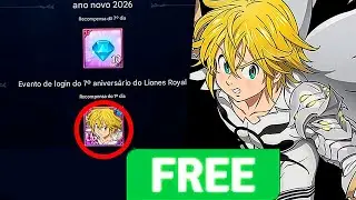 MELIODAS FORMA FINAL DE GRA&Ccedil;A! CHECK IN NOVO E PACOTES! FELIZ ANO NOVO! - 7DS Grand Cross