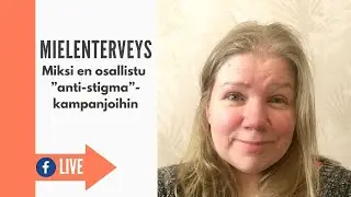 Mielenterveys - Miksi en osallistu 