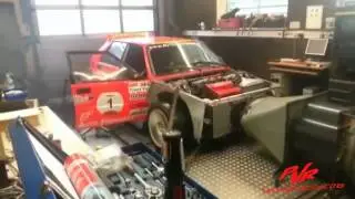 LANCIA DELTA FELIX PAILER AL BANCO PROVA PURE SOUND MME MOTORSPORT PADDLE SHIFTER