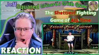 The Sh*ttiest Fighting Game of ALL Time | REACTION (Wizards With Guns)