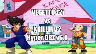 Vegetto Z2i vs Krillin Z2 | Hyper Dragon Ball Z v6.0 MUGEN