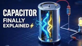 Capacitor Finally Explained ⚡ | How Capacitor Works in Real Life (3D Animation) @dmTechzy  