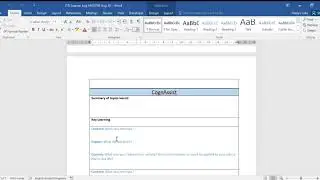 Off-the-job Learning Log Guidance